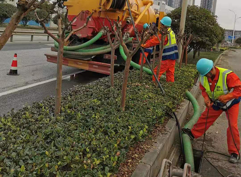 黄陂市政管道清淤